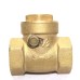 Brass Non Return Valve Horizontal (NRV) Check Valve Flap Type